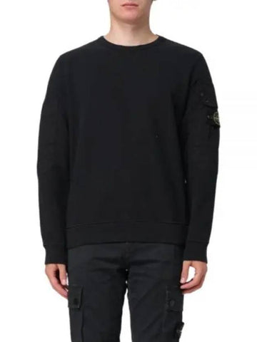 63920 Brushed Cotton Fleece Sweat Shirt 811563920V0029 - STONE ISLAND - BALAAN 1