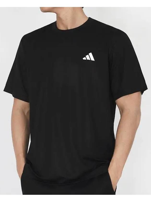 Train Essentials Training Short Sleeve T-Shirt Black - ADIDAS - BALAAN 2