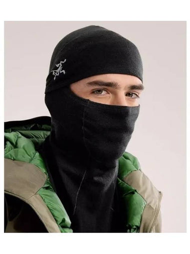 ARC TERYX RHO LIGHTWEIGHT WOOL BALACLAVA AEOFUX5968BLK - ARC'TERYX - BALAAN 1