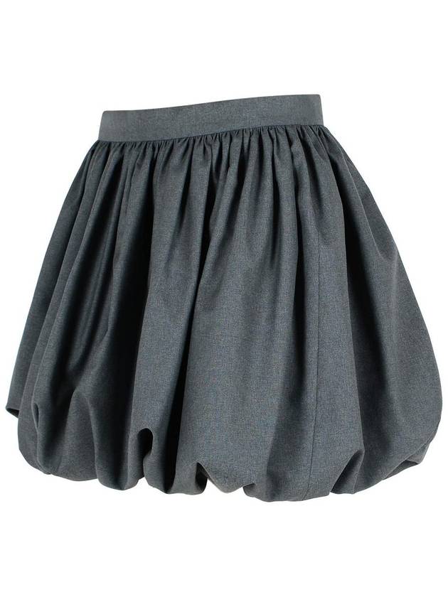 Marni Grey Wool Miniskirt - MARNI - BALAAN 2