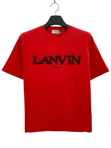 23SS logo short sleeve tshirt RMTS0005 37 - LANVIN - BALAAN 1