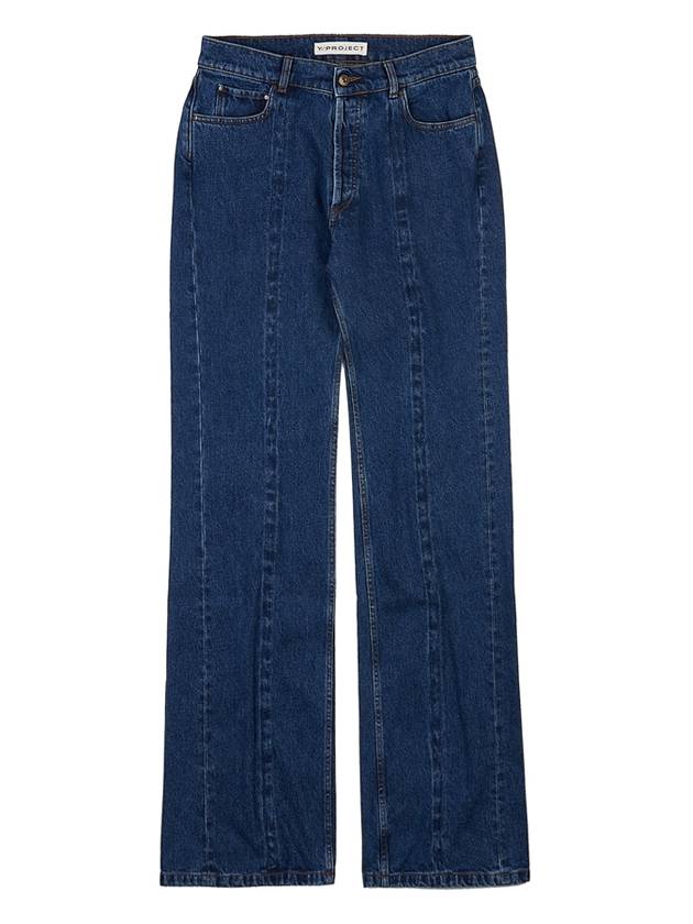 Y Project Denim Pants JEAN31S24 NAVY - Y/PROJECT - BALAAN 8