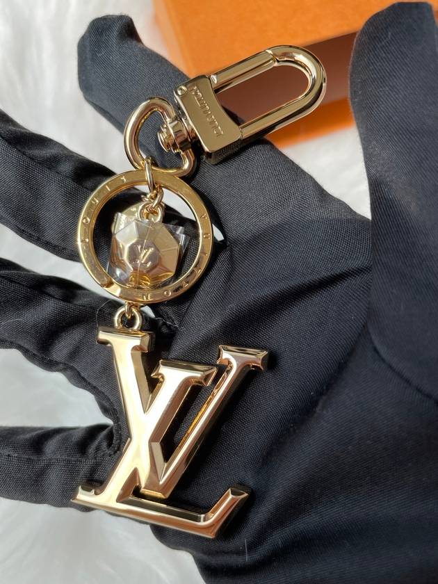 LV Facettes Key Holder Gold - LOUIS VUITTON - BALAAN 4