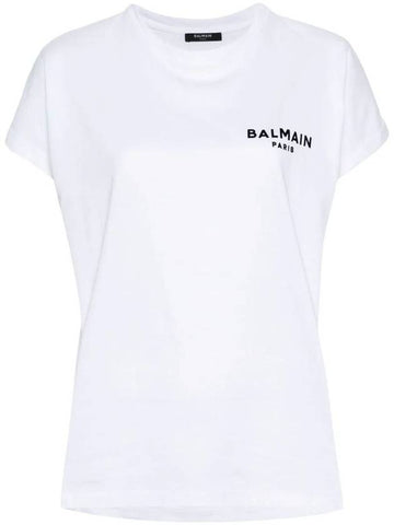 Balmain Logo Print T-Shirt Clothing - BALMAIN - BALAAN 1