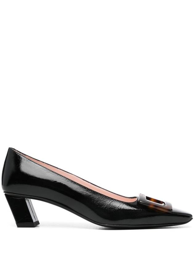 Belle Vivier Patent Leather Pumps Black - ROGER VIVIER - BALAAN 2