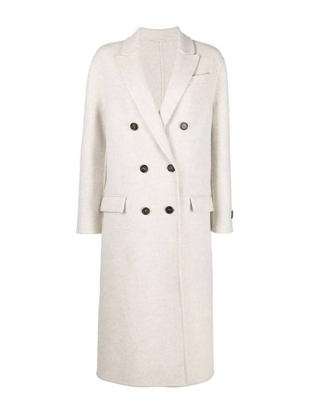 Double Coat Ivory - BRUNELLO CUCINELLI - BALAAN 1