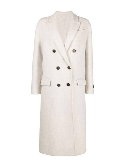 Double Coat Ivory - BRUNELLO CUCINELLI - BALAAN 1