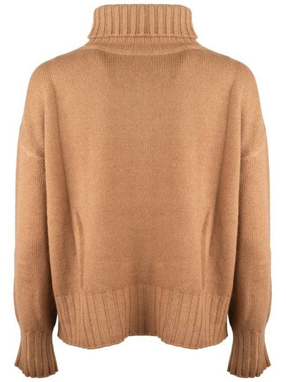 Base Camel Merino Wool Turtleneck Sweater - BASE MILANO - BALAAN 2