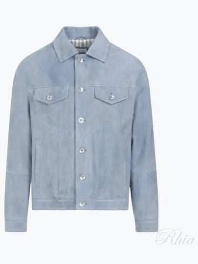 Classic Collar Denim Jacket Blue - BRUNELLO CUCINELLI - BALAAN 2