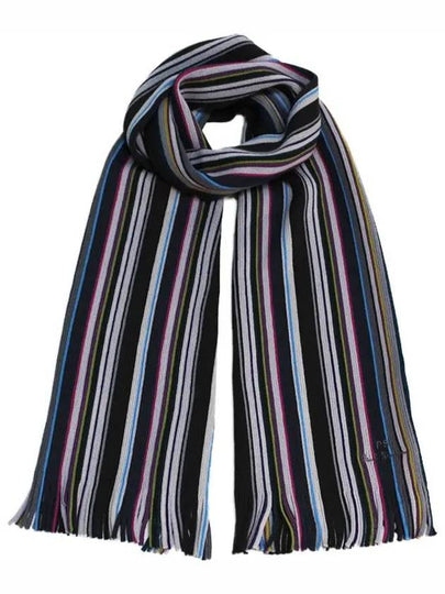 PS Bi Muffler Scarf M2A 151F N146 76 SLATE - PAUL SMITH - BALAAN 2