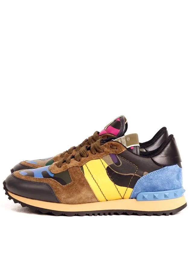 Multi camo Rockstud sneakers JY0S0723TMG - VALENTINO - BALAAN 7