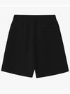 Bold Fox Head Patch Oversized Jog Shorts Black - MAISON KITSUNE - BALAAN 4