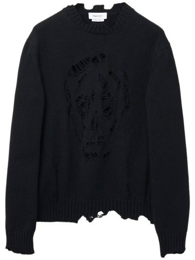 Alexander McQueen Sweaters Black - ALEXANDER MCQUEEN - BALAAN 1