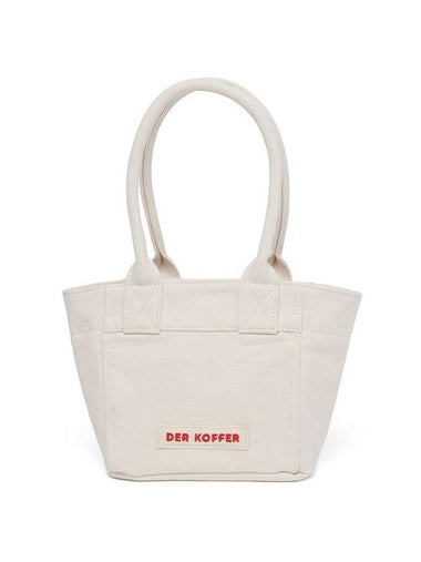 Shopper Canvas Mini Tote Bag Natural - DER KOFFER - BALAAN 1