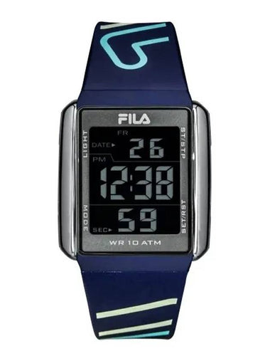 Wrist Watch Rubber Men's Electronic Digital 38 325 004 - FILA - BALAAN 1