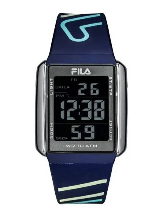 Wrist Watch Rubber Men's Electronic Digital 38 325 004 - FILA - BALAAN 2