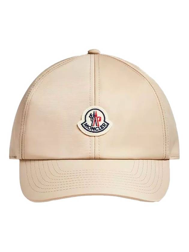 Logo Ball Cap Beige 3B00001 0U282 - MONCLER - BALAAN 3