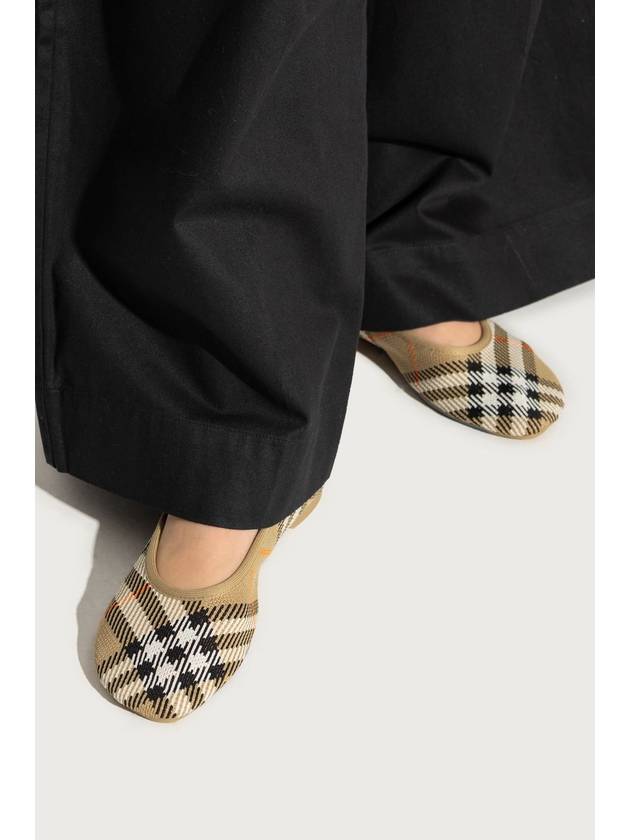 Baby Check Knit Ballerina Sand - BURBERRY - BALAAN 3