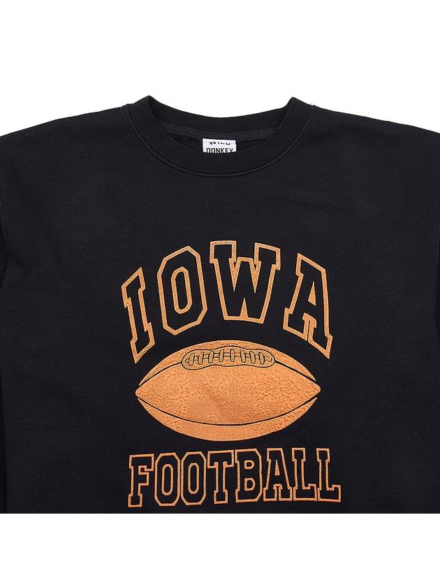 Wild Donkey Lowa Cotton Sweatshirt FG IOWA BLACK - WILD DONKEY - BALAAN 3