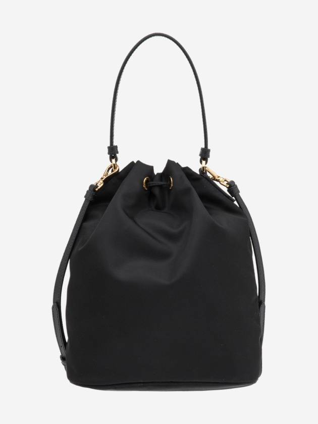 Duet Re-Nylon Bucket Bag Black - PRADA - BALAAN 4