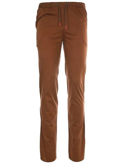 22FW UPSHORL BROWN Cotton Brown Jogger Pants - KITON - BALAAN 2