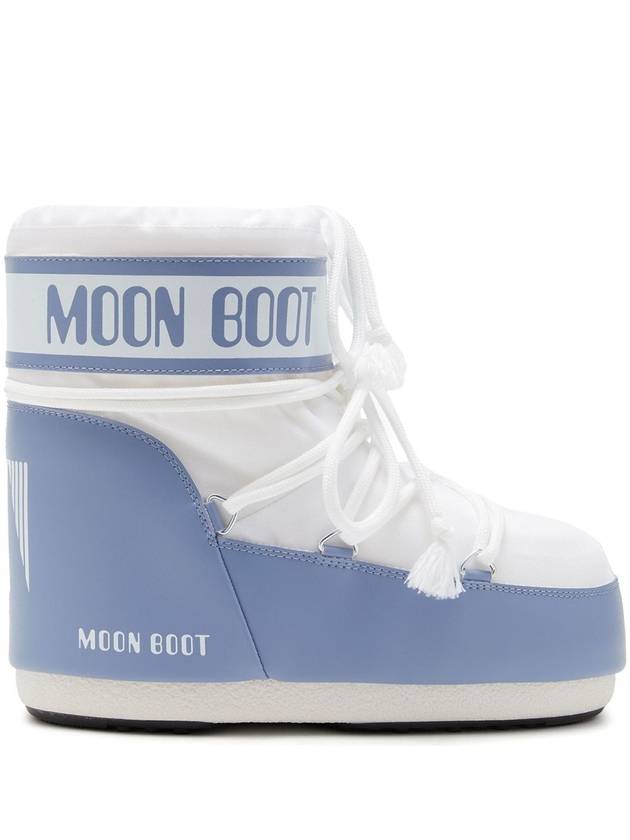 Icon Low Nylon Snow Boots Blue - MOON BOOT - BALAAN 2