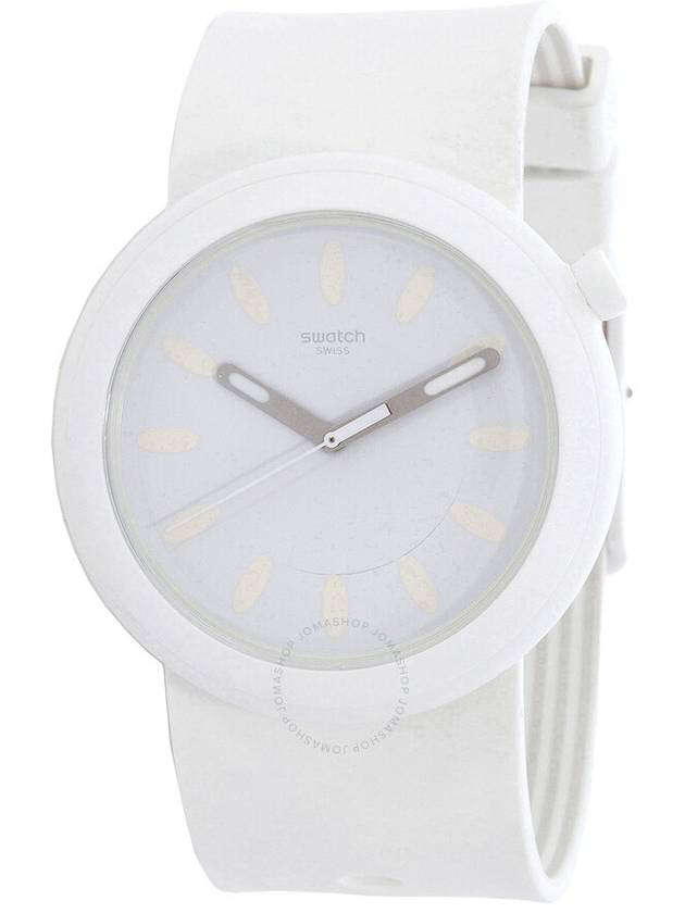 Swatch Popure Quartz White Dial Men's Watch PNW105 - SWATCH - BALAAN 1