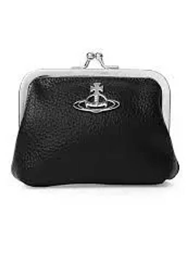 ORB Logo Coin Purse Black - VIVIENNE WESTWOOD - BALAAN 2