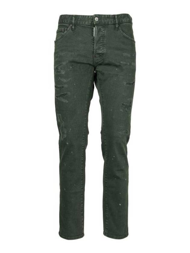 Straight Jeans Green - DSQUARED2 - BALAAN 1