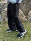 COLORED SWEAT DENIM PANTS BLACK - PEACEOFMIND - BALAAN 1