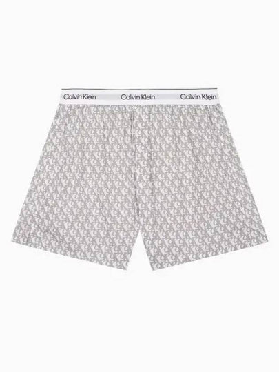 Cotton Poplin Boxer Briefs Grey - CALVIN KLEIN - BALAAN 2