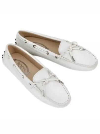 Women's Gommino Driving Shoes White - TOD'S - BALAAN 2