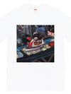 Gas Print Short Sleeve T-Shirt White - SUPREME - BALAAN 2