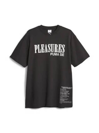 Pleasures Type 4 Short Sleeve T-Shirt Black - PUMA - BALAAN 2