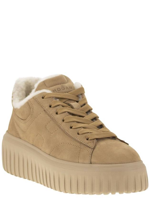 Suede H-Stripes trainers - HOGAN - BALAAN 2