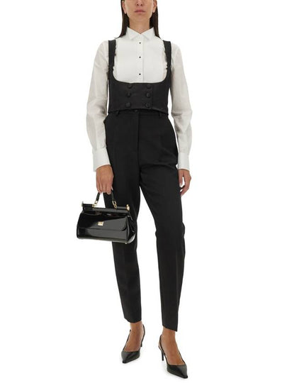 DOUBLE-BREASTED TUXEDO VEST - DOLCE&GABBANA - BALAAN 2