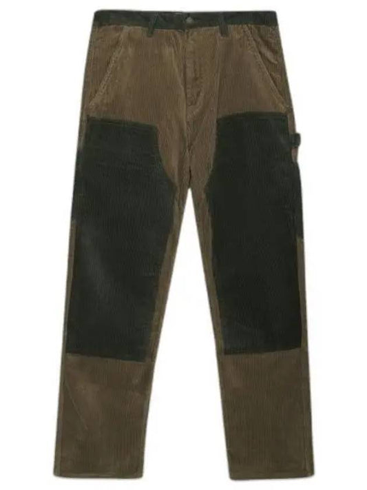 388001041 BROGRE Color Block Corduroy Carpenter Pants - MARKET - BALAAN 1