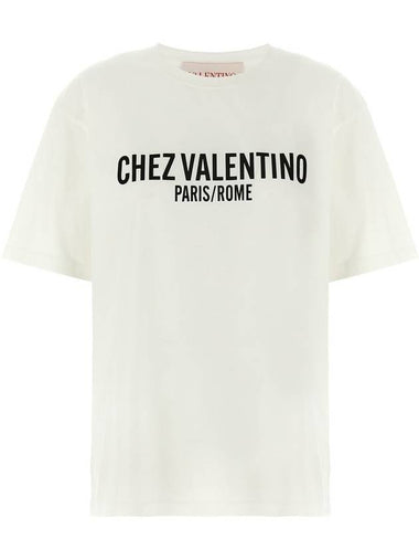 Valentino Garavani Valentino Garavani 'Chez Valentino' T-Shirt - VALENTINO - BALAAN 1