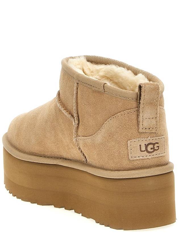 Classic Ultra Mini Platform Winter Boots Sand - UGG - BALAAN 4