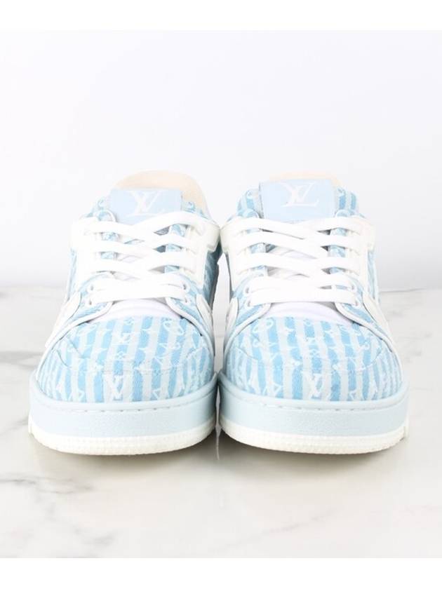 LV trainer sneakers blue 3 220 - LOUIS VUITTON - BALAAN 4