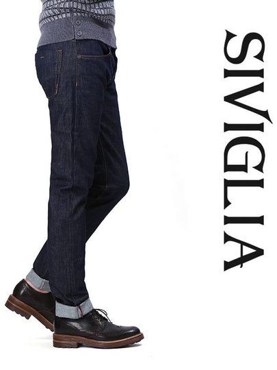 men s straight jeans indigo - SIVIGLIA - BALAAN 2