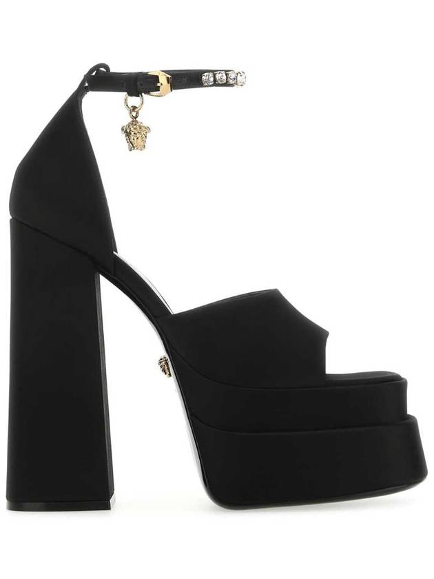 Women's Medusa Avitas Platform Sandals Heel Black - VERSACE - BALAAN 2