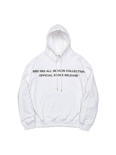 1982 No Sympathy Hoodie White - BLACKBLOND - BALAAN 1