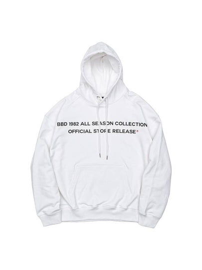 BBD 1982 No Sympathy Hoodie White - BLACKBLOND - BALAAN 2