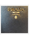 Metal Logo Saffiano Coin Card Wallet Black - PRADA - BALAAN 3