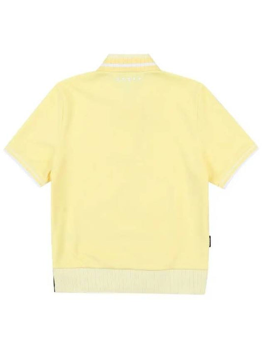 drop sleeve collar short sleeve t-shirt OF9043LAYELLOW - ONOFF - BALAAN 2