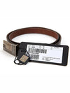 DG Logo Antique Plate Skinny Leather Belt Evano - DOLCE&GABBANA - BALAAN 6