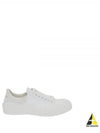 Deck Lace-up Plimsoll Low-top Sneakers White - ALEXANDER MCQUEEN - BALAAN 2