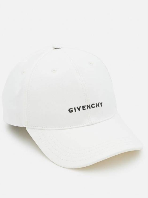 4G Embroidered Logo Ball Cap White - GIVENCHY - BALAAN 4