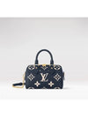 Speedy Bandouliere 20 Monogram Empreinte Leather Tote Bag Navy - LOUIS VUITTON - BALAAN 2